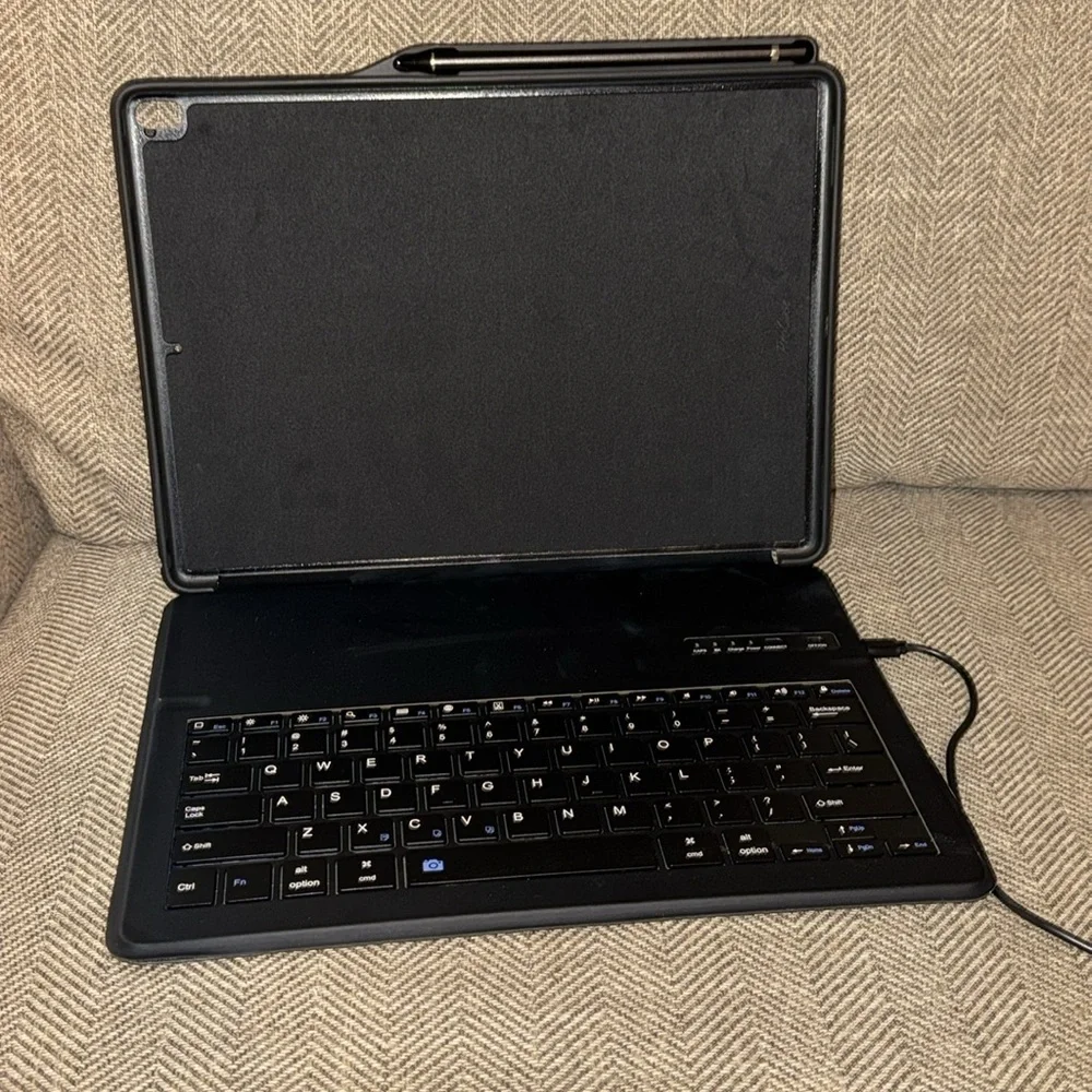 Black ProCase Keyboard Cover Case for Apple iPad Pro 12.9